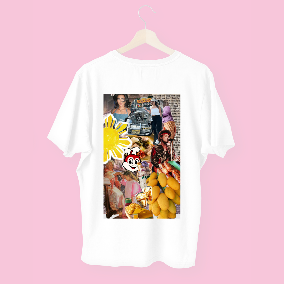 Je t'aime, Mahal Kita "Filipino Collage" T-shirt