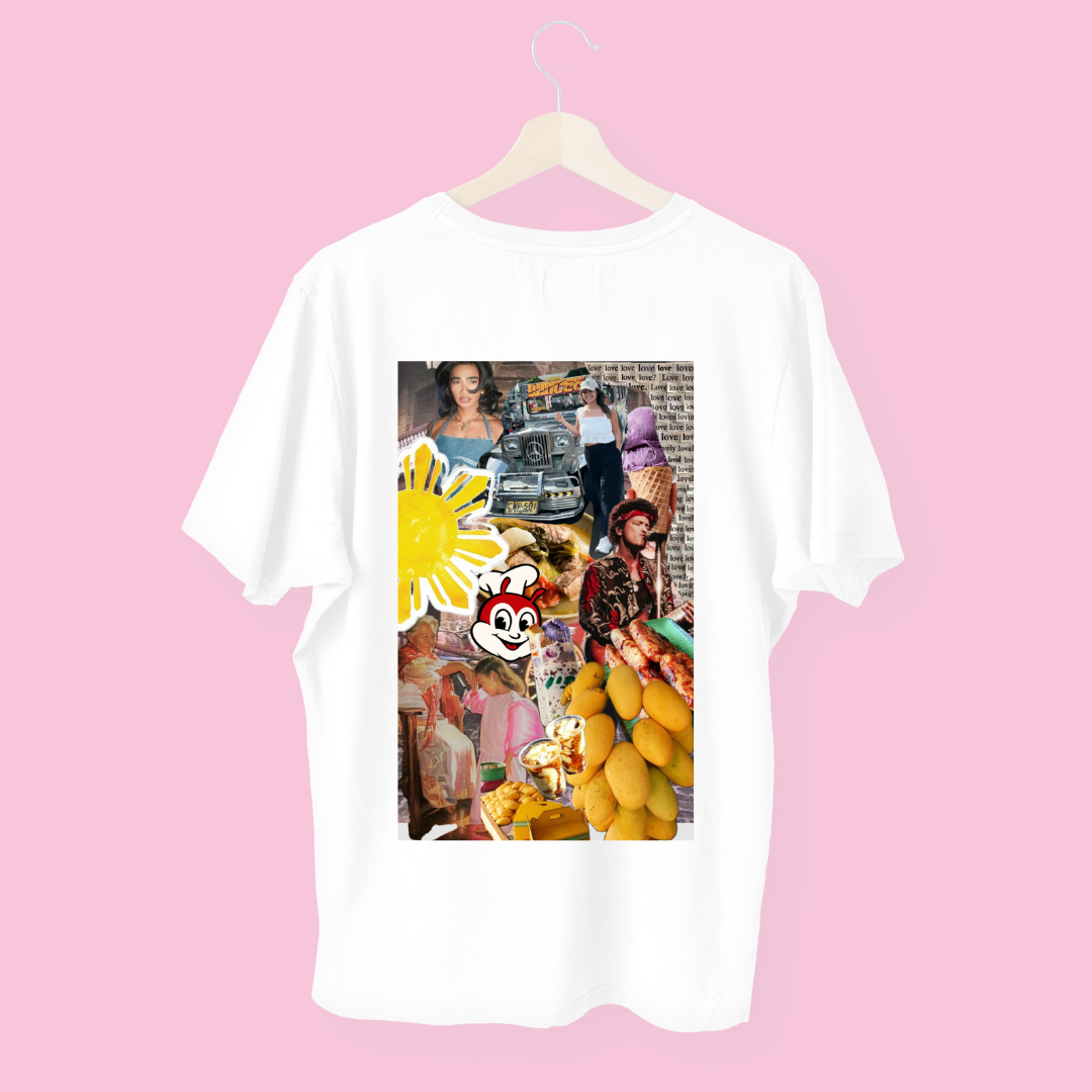 Je t'aime, Mahal Kita  "Filipino Collage" T-shirt