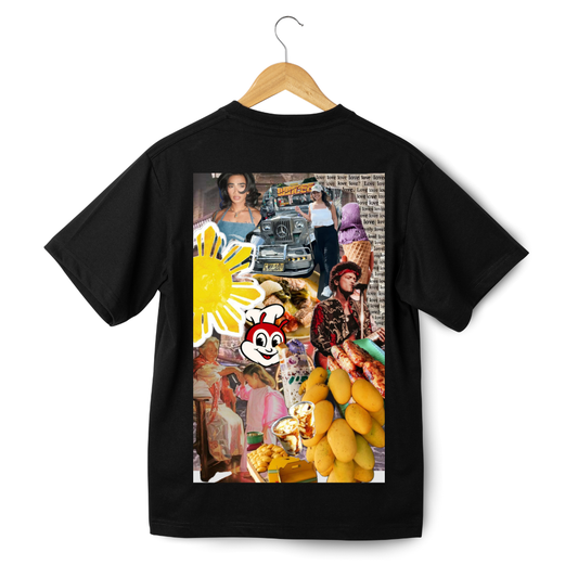 Je t'aime, Mahal Kita  "Filipino Collage" T-shirt